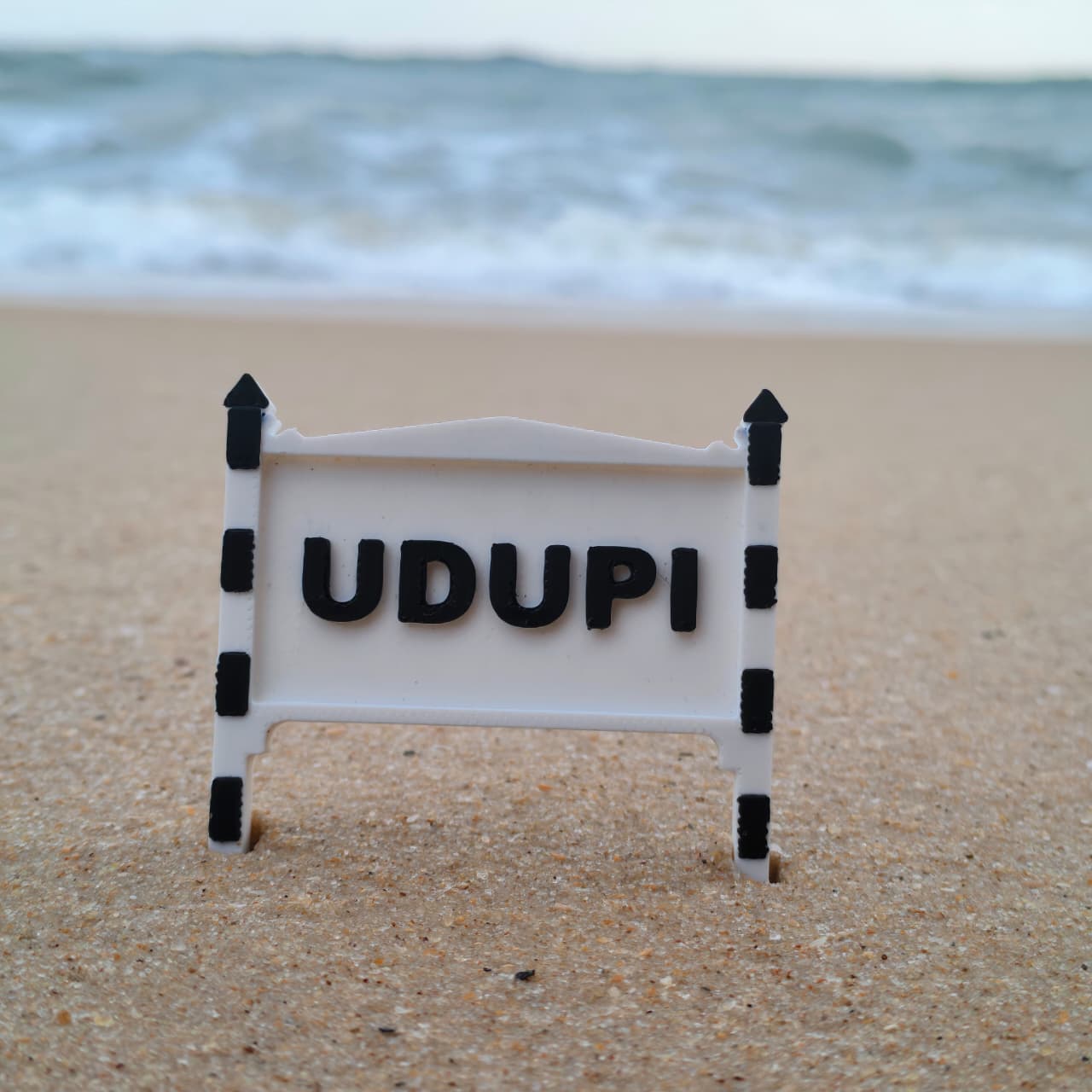 City name 3D Printed Fridge Magnet