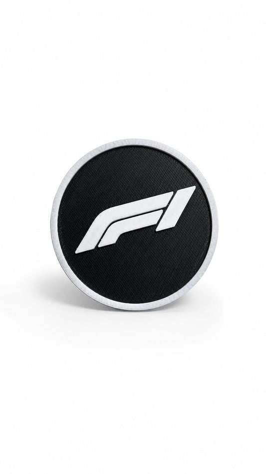 Formula 1 Inspired 3D Printed Keychain