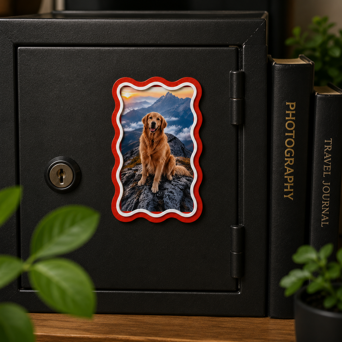 Personalized Photo Fridge Magnet – Custom Magnetic Photo Frame
