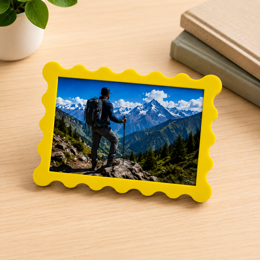 Personalized Instax Mini Photo Fridge Magnet -  Magnetic Picture Frame