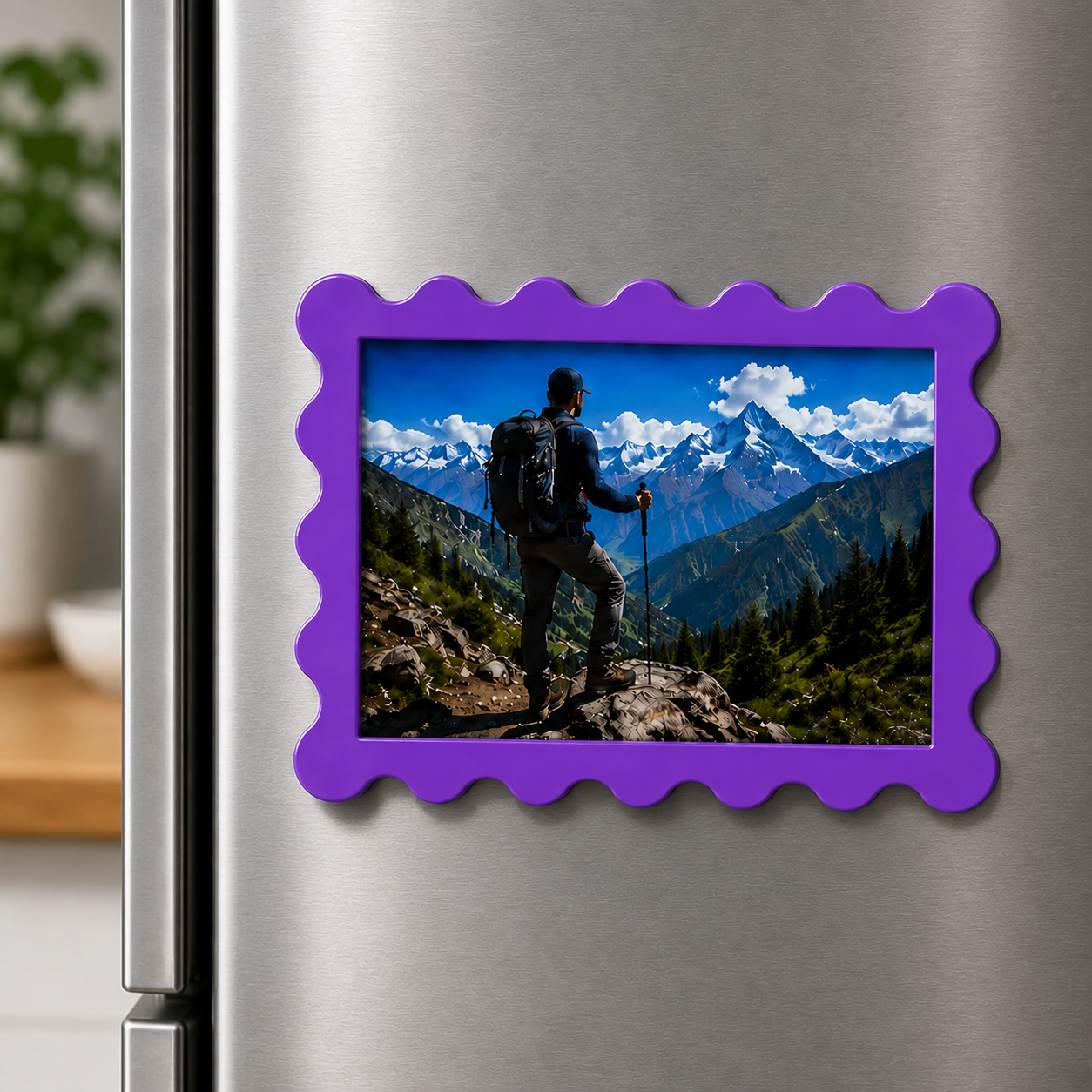 Personalized Instax Mini Photo Fridge Magnet -  Magnetic Picture Frame