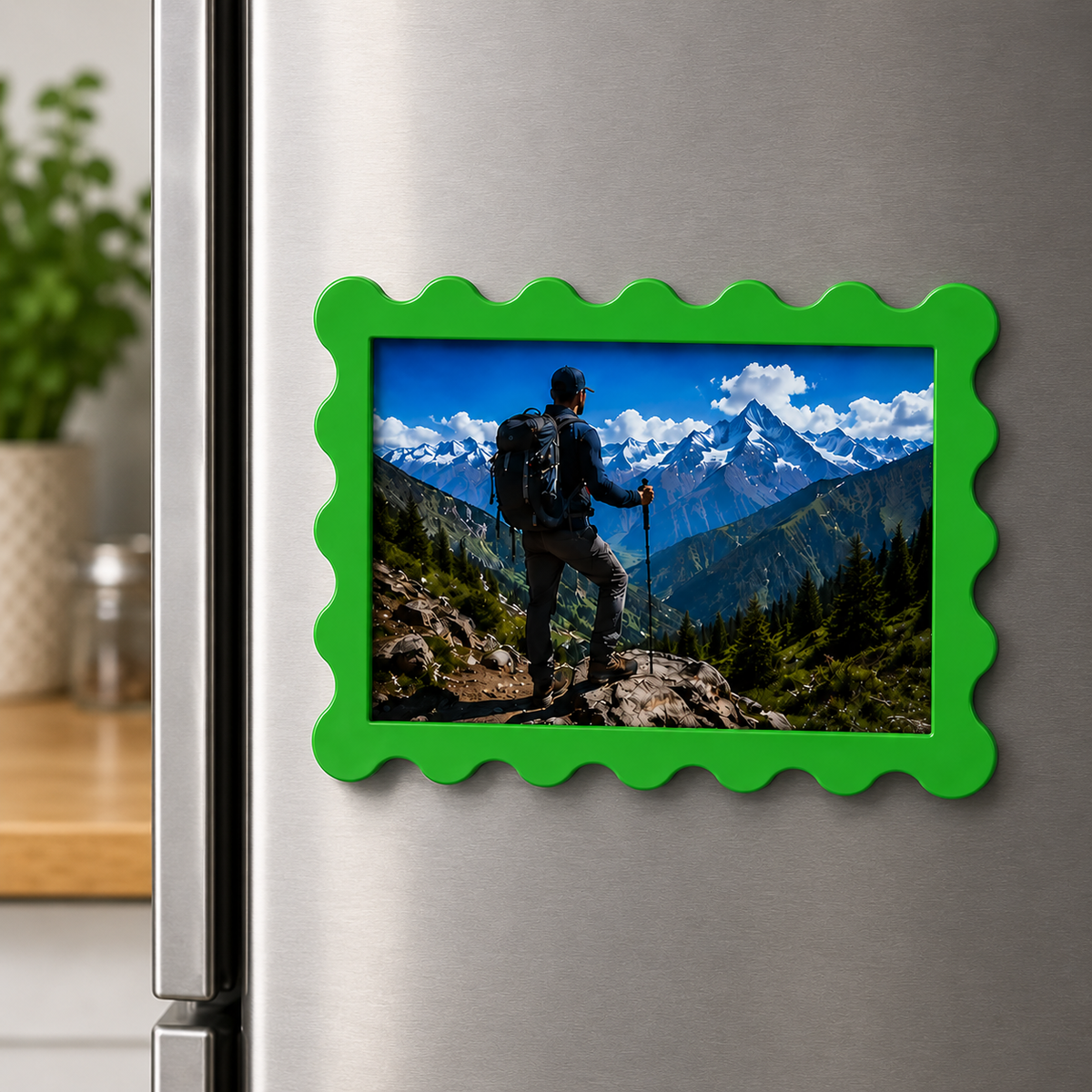 Personalized Instax Mini Photo Fridge Magnet -  Magnetic Picture Frame