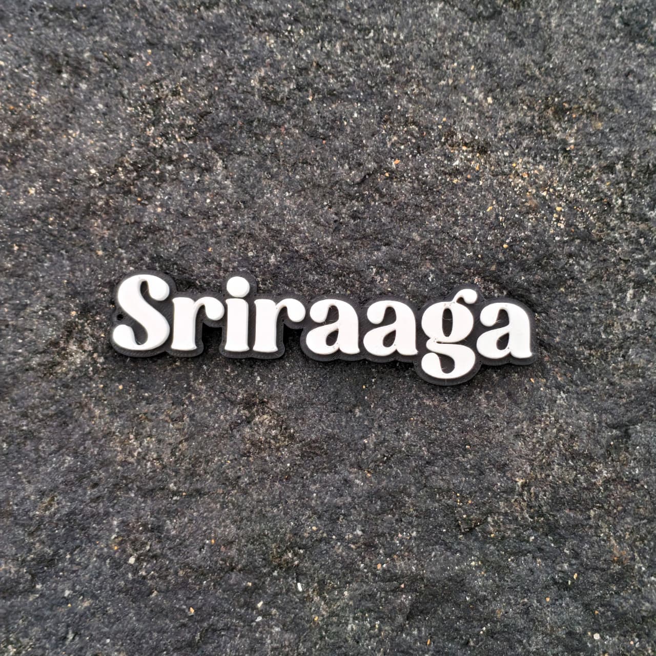 Custom Name 3D Printed Keychain