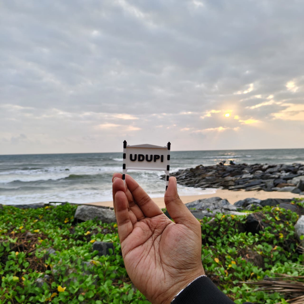 City name 3D Printed Fridge Magnet