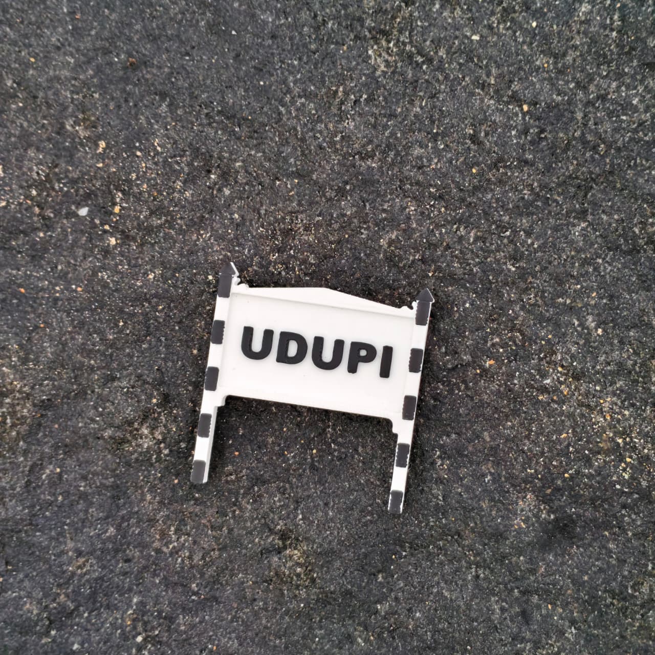 City name 3D Printed Fridge Magnet